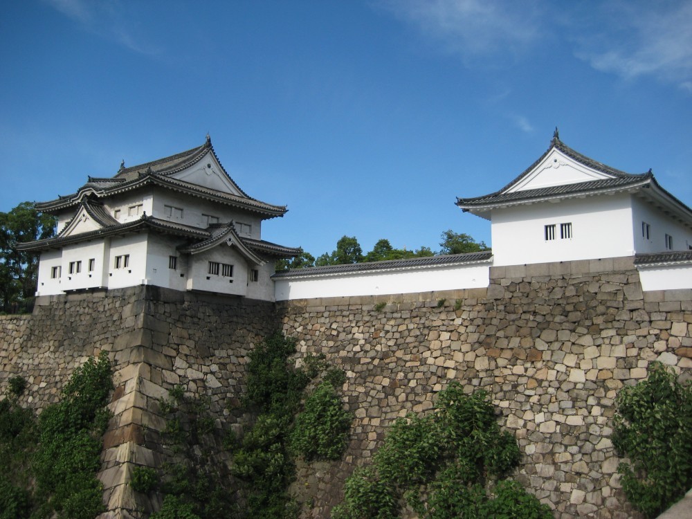 大阪城、千貫櫓と多聞櫓