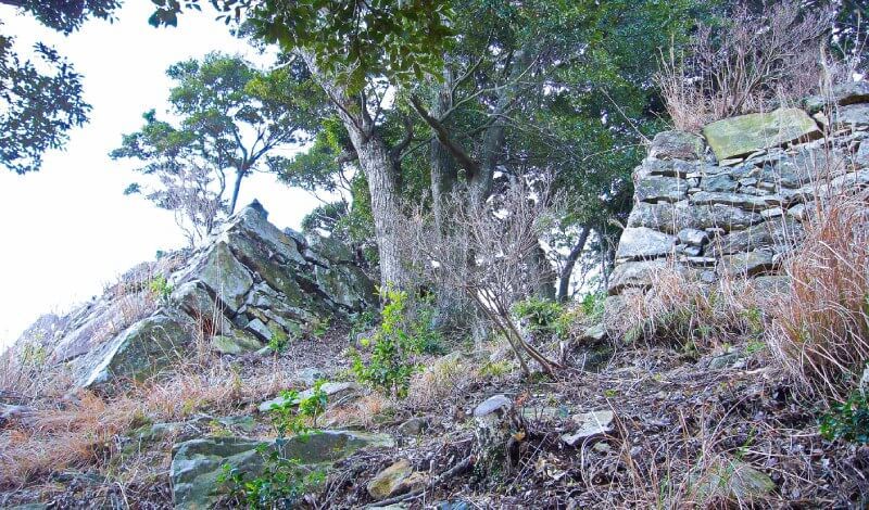 清水山城、二ノ丸東虎口