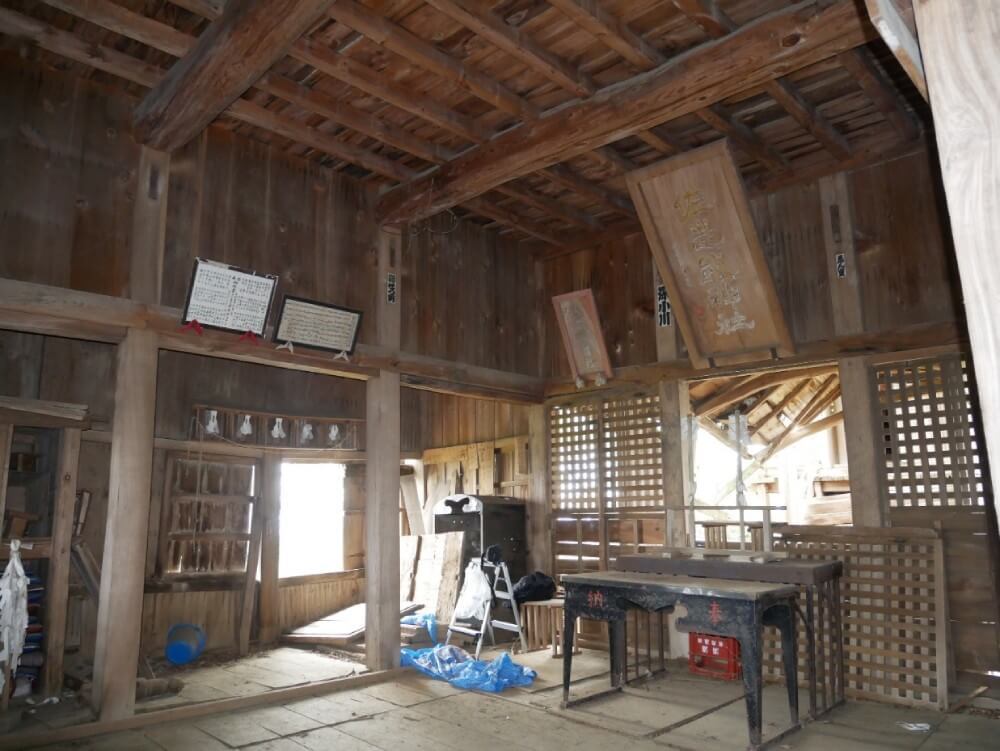 笠間城天守、佐志能神社拝殿