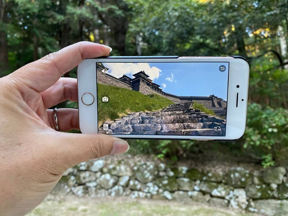 スマホアプリ、安土城