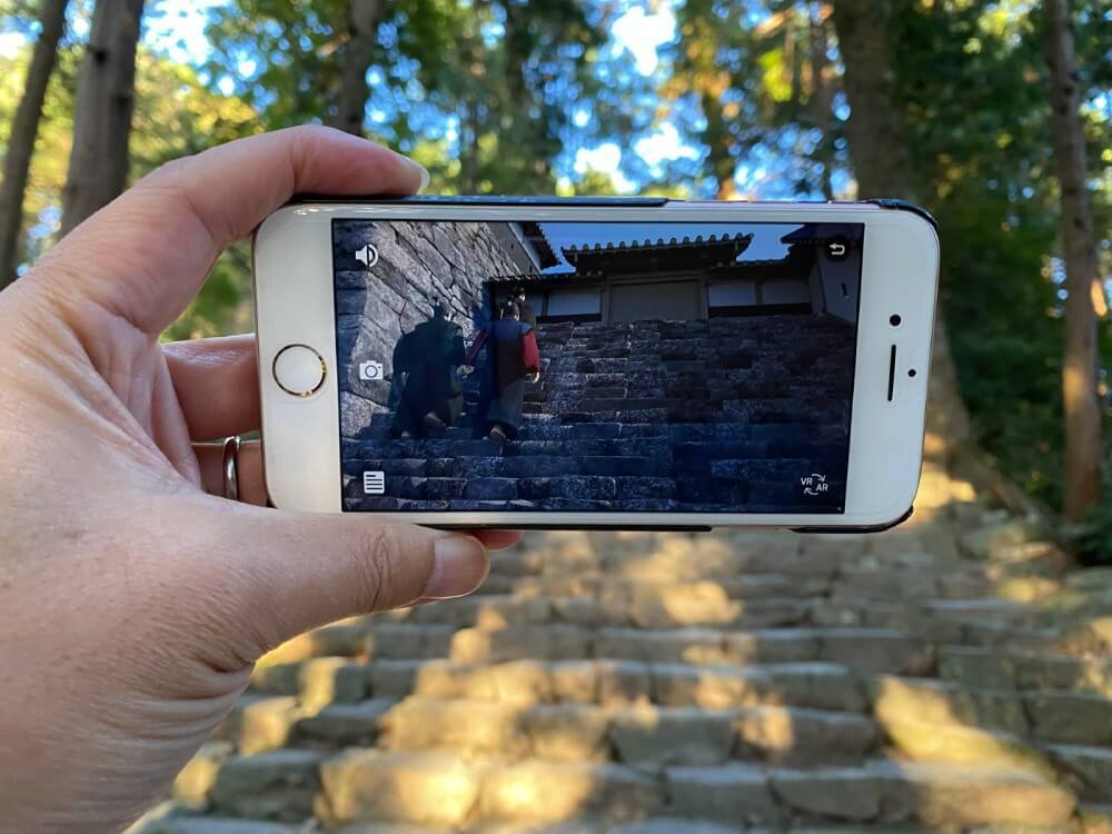 スマホアプリ、安土城