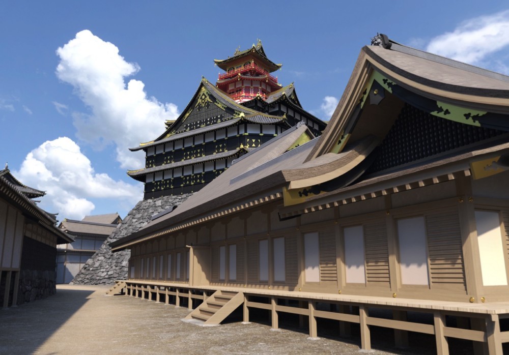 スマホアプリ、安土城