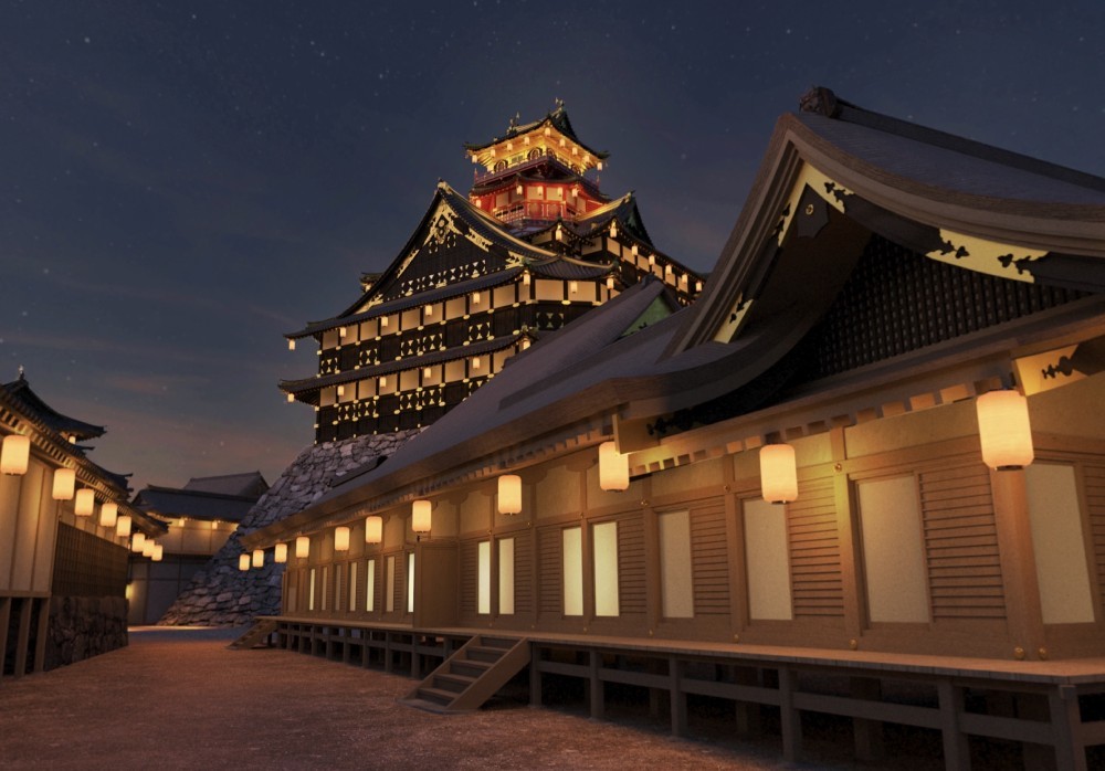 スマホアプリ、安土城