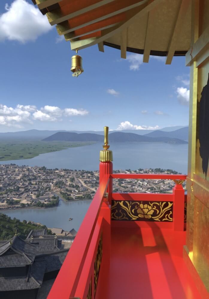 スマホアプリ、安土城