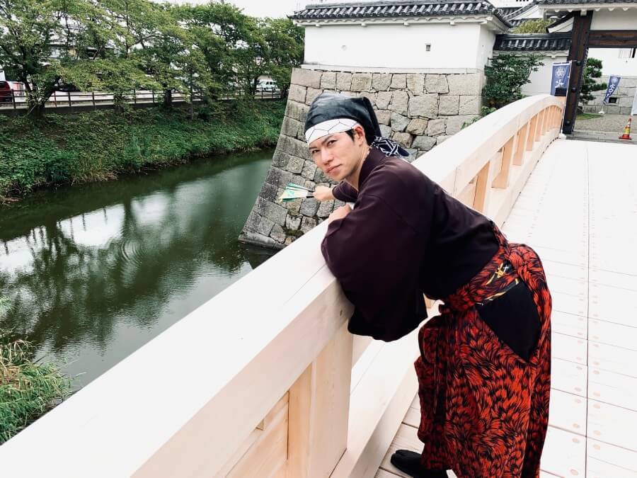 前田慶次、水口城