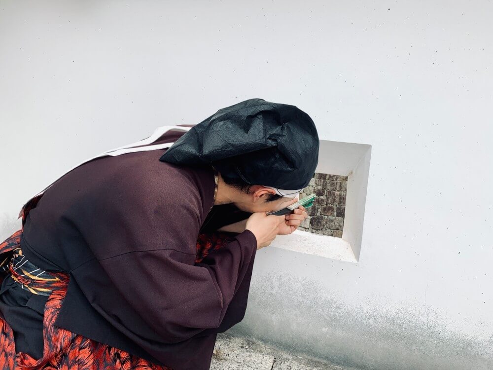 前田慶次、水口城