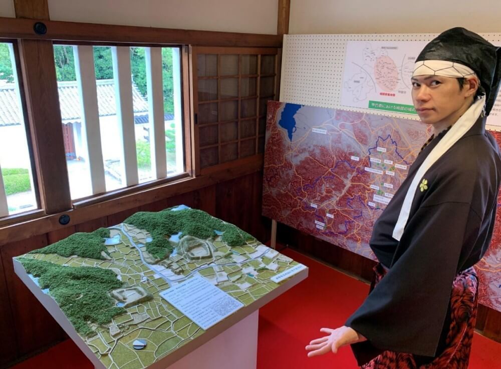 前田慶次、水口城