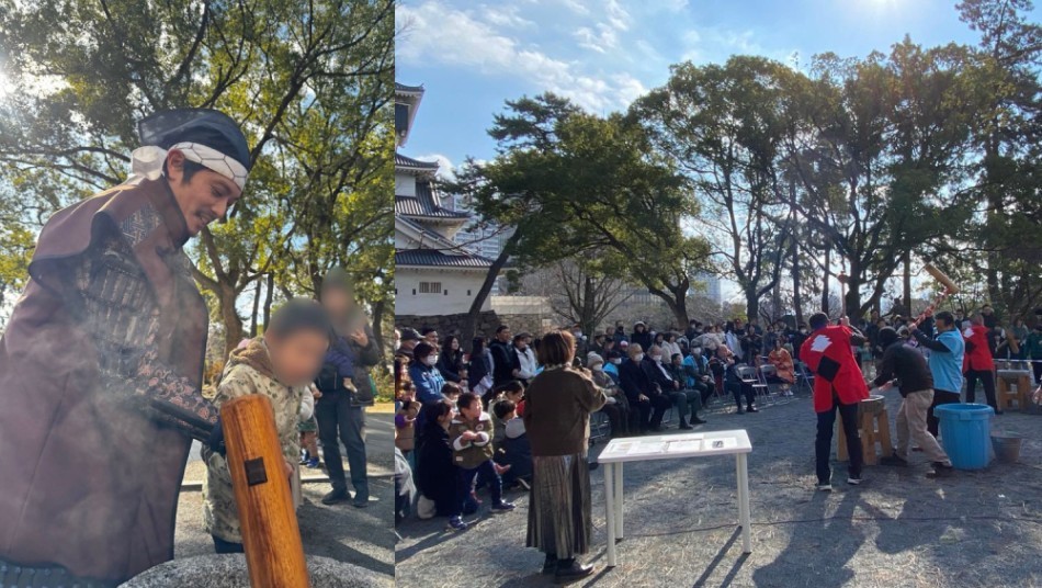 小倉城おしるこ会