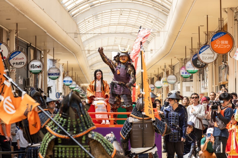 伊達なうわじまお城祭り