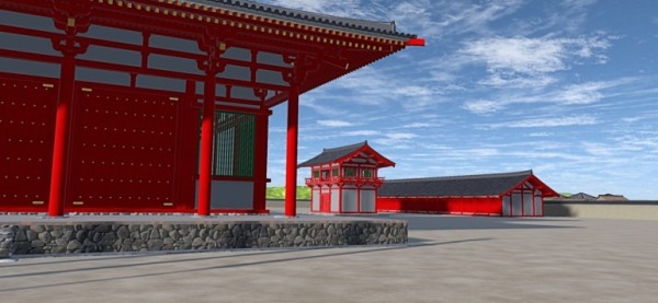 武蔵国分寺復元体験アプリ『むかしへGO! 武蔵国分寺』