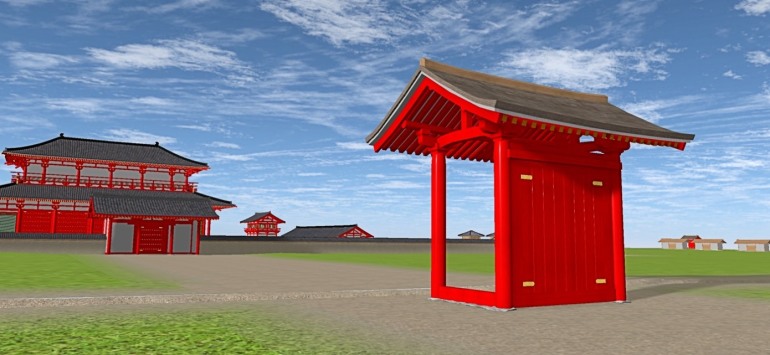 武蔵国分寺復元体験アプリ『むかしへGO! 武蔵国分寺』