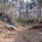 三の門跡の石積