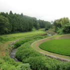 水濠代用の馬伏川