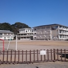 本丸跡は小学校