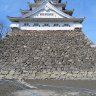 水堀が空堀になっていた。