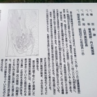 横尾城の説明板です。