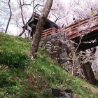 桜雲橋と問屋門