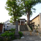 二階堂神社（本丸跡）と城址の石碑