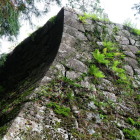 本丸埋門横櫓台の見事な石垣