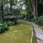 臥龍山荘の庭園