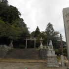 護国神社登り口。