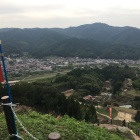 月山富田城からの京羅木山