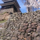 右側に積まれた安山岩の石垣が真田時代のものの可能性とのこと