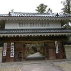 油山寺にある掛川城移築門