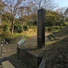 茅ヶ崎城の石碑