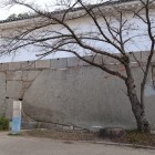 大手門枡形の大手見付石。熊本藩主加藤忠広が小豆島から運ぶ