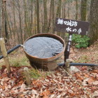 青龍の滝から引かれた水の手