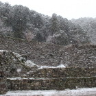 雪の伝羽柴秀吉邸跡