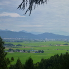 城山から見た田園風景