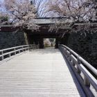 冠木橋と城門