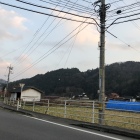 西側からの遠望。