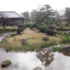 宝隆院庭園と化粧の間。