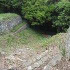 木橋下の竪堀