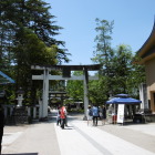 米沢城内・上杉神社前