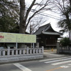 東側から見た日枝神社