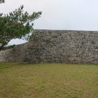 一の郭東側の石垣