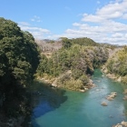 豊川と宇連川の合流地点