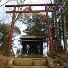 飯縄曲輪に建つ飯縄神社