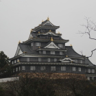 天守（旭川対岸から）