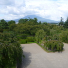 天守から見た岩木山