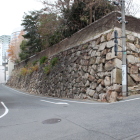 石山門跡横の石垣