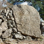 二の丸の巨石な石垣