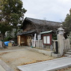 肝心の三箇城碑は神社入口左手