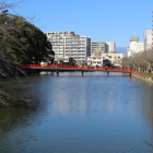 二ノ丸東の水堀（南から）