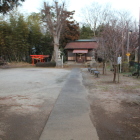 八幡神社境内、本丸跡