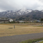 本曲輪残雪の山々